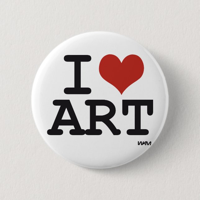 Kunst der Liebe I Button (Vorderseite)