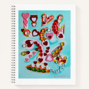 Kunst der Liebe Notizbuch