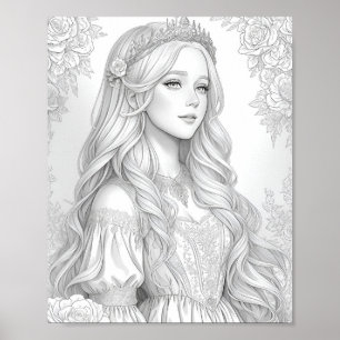 Kunst der Prinzessin Poster