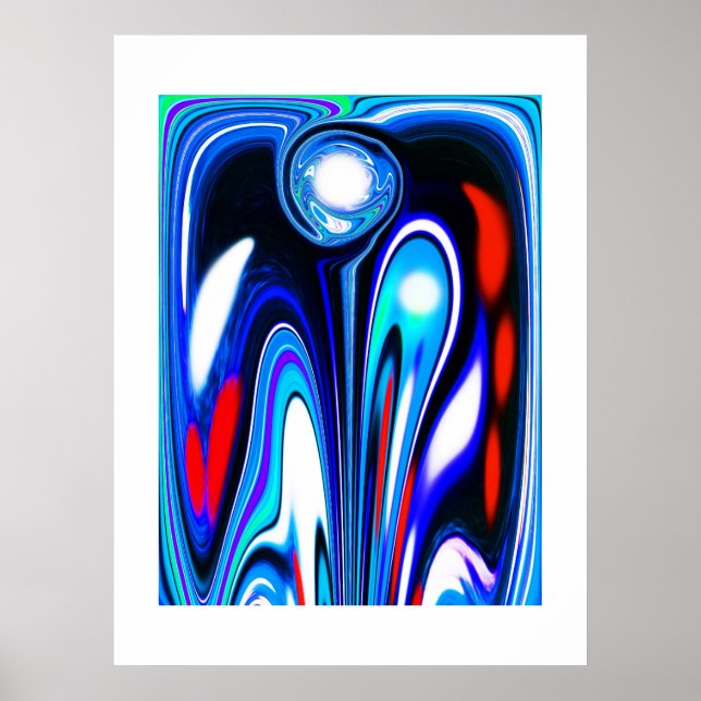 Kunst der Zukunft Poster (Vorne)