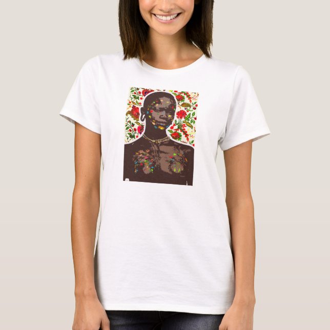 Kunst des afrikanischen Pops T-Shirt (Vorderseite)