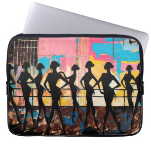 Kunst des Balletts (#2) Ölgemälde Laptopschutzhülle