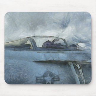 Kunst des Cockpit-EA-18 Mousepad
