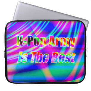 Kunst des K-Pops Laptopschutzhülle