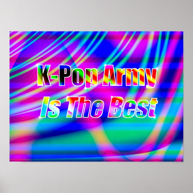Kunst des K-Pops Poster (Vorne)