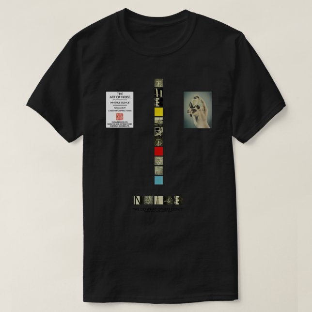 KUNST DES LÄRMS - IN SILENCE Klassischer T - Shirt (Design vorne)