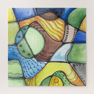 Kunst des Neurografischen Quadrats