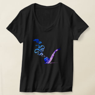 Kunst des Pfeiferauchens (Miami) T-Shirt