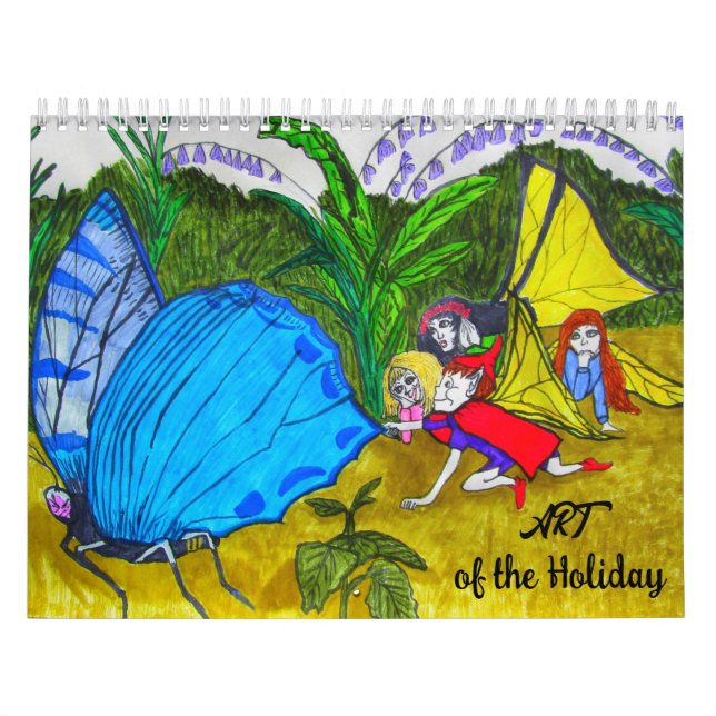KUNST DES URLAUBS KALENDER (Titelbild)