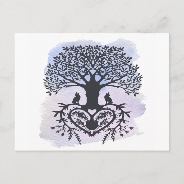 Kunst des Volkes Postkarte (Vorderseite)