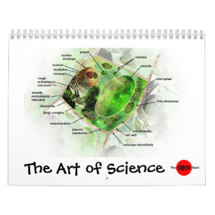 Kunst des Wissenschaftskalenders Kalender