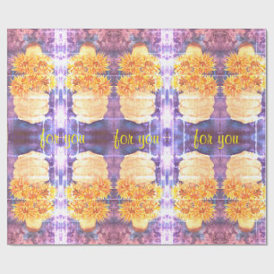 Kunst-Design-Geschenkpapier für Sie Geschenkpapier