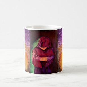 Kunst Design Kaffeetasse In Ehrfurcht und in Still