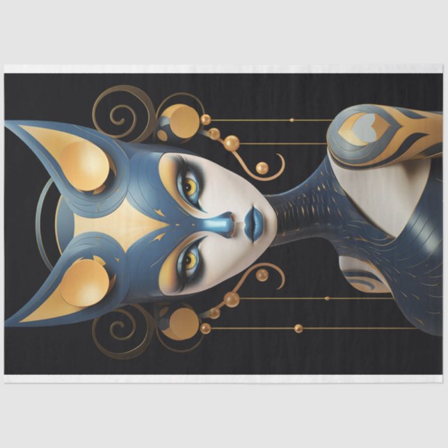 Kunst, Dichtung und Musik Parco Civico-Ciani Seidenpapier (Vorderseite)