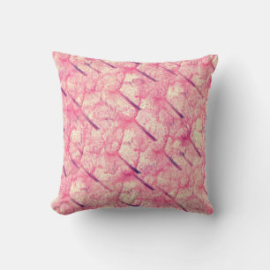 Kunst Die rosa Aquarellfarbe Klappe Wasserfarbe Kissen