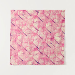 Kunst Die rosa Aquarellfarbe Klappe Wasserfarbe Wandteppich