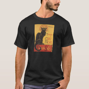 Kunst-Druck Le Chat Noir T-Shirt