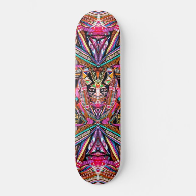 Kunst durch Davey AFRICANA Skateboard (Vorderseite)