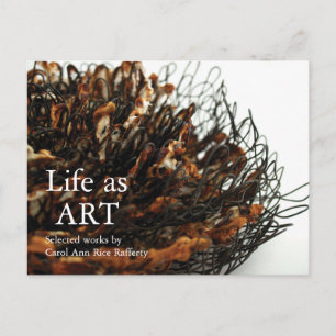 Kunst Einladung Postkarte anzeigen