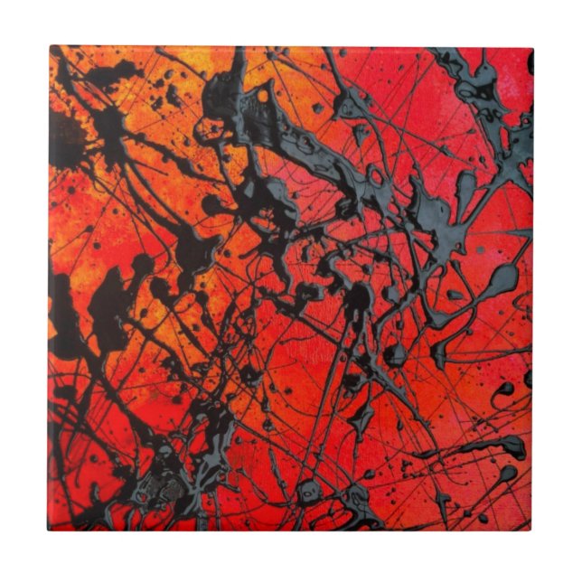 Kunst-Fliese Fliese (Vorderseite)