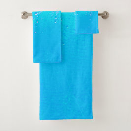 Kunst für Ozeane Aqua Badetücher Badhandtuch Set