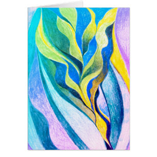 Kunst für Wohltätigkeitkarte