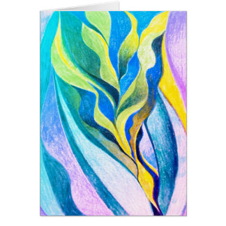 Kunst für Wohltätigkeitkarte