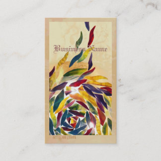 Kunst-Glas verlässt klassische elegante Visitenkarte