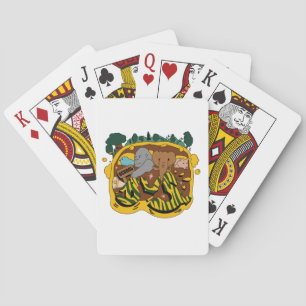 Kunst-Graffiti-Pokerkarte Spielkarten