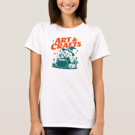 Kunst & Handwerk Hexe Halloween Trank Grafik T-Shirt