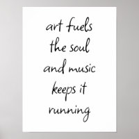 Kunst heizt das Soul-Poster an