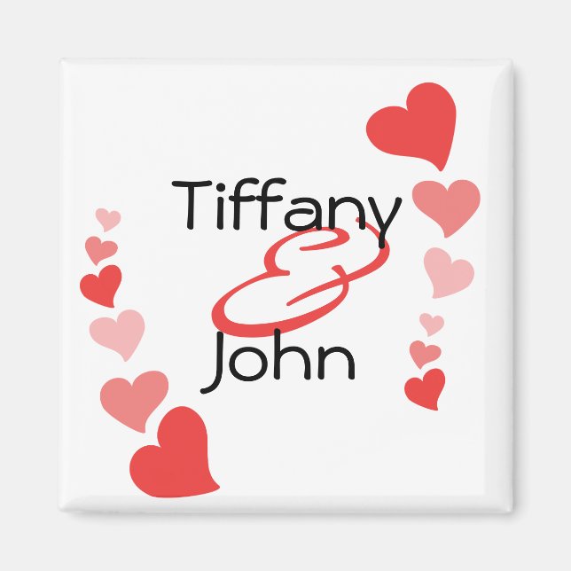 Kunst Herz Magnet (Vorne)