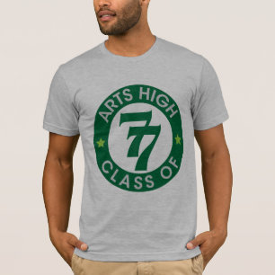 Kunst High School-Klasse mit 77 Logo T-Shirt