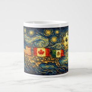 Kunst im Stil von Van Gogh  USA MX CA Jumbo-Tasse