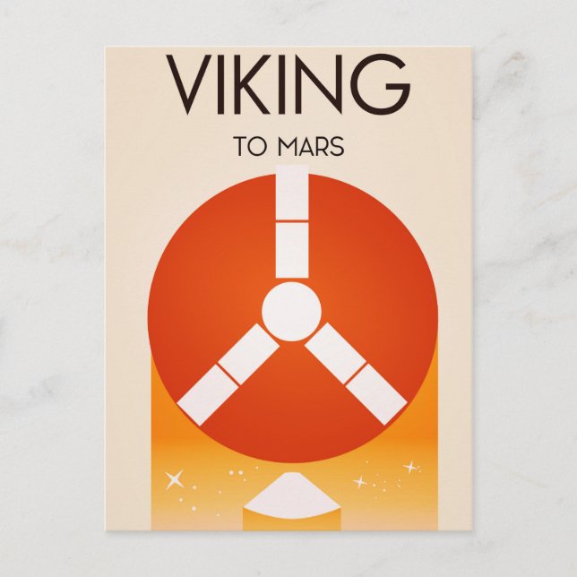 Kunst in den Mars Postkarte (Vorderseite)