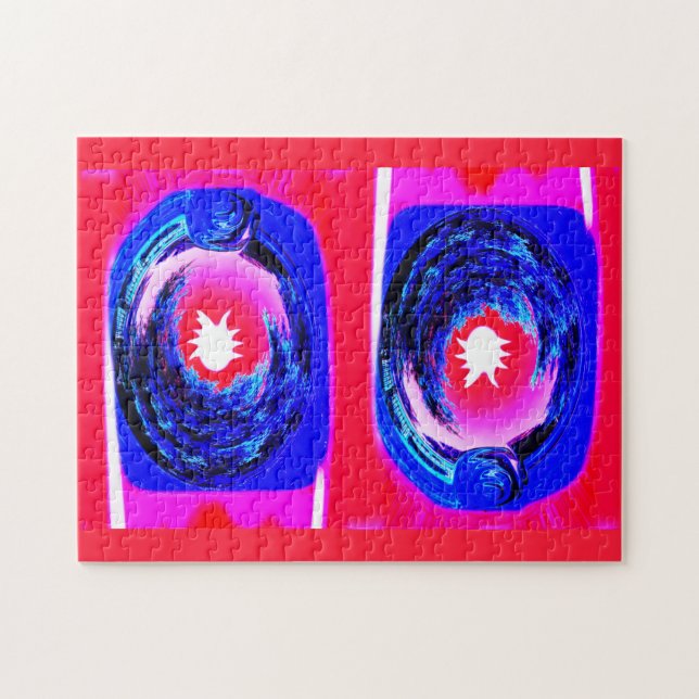 Kunst in zwei Tunnels (Horizontal)