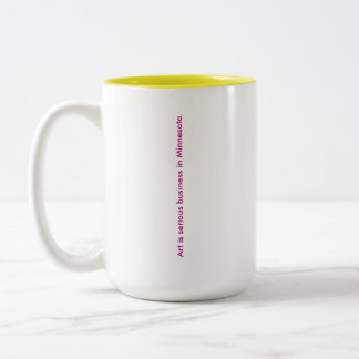 Kunst ist eine ernsthafte unternehmerische Tasse