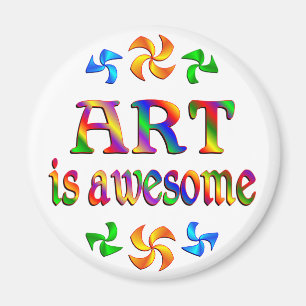 Kunst ist fantastisch magnet