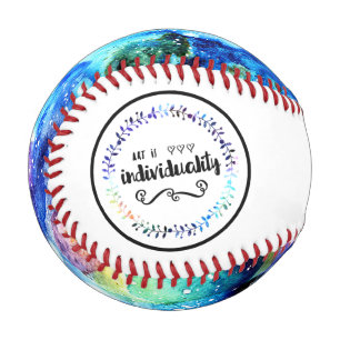 Kunst ist Individualität Baseball