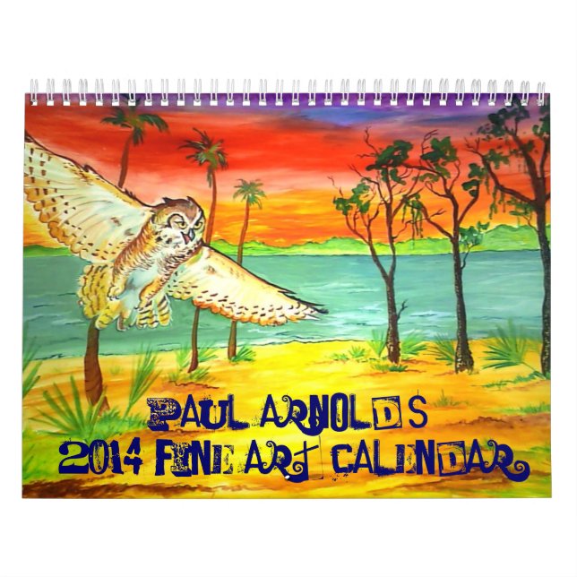 Kunst-Kalender 2014 Pauls Arnolds Kalender (Titelbild)