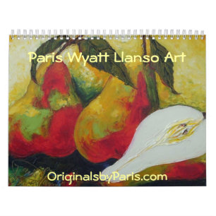 Kunst-Kalender Paris Wyatt Llanso Kalender