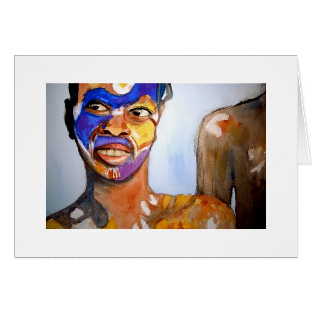 Kunst-Karte (Vorderseite (Horizontal))