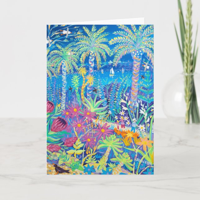 Kunst-Karte: Tresco Abtei-Gärten Karte (Vorderseite)