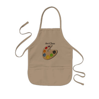 Kunst-Klassen-Schürze Kinderschürze