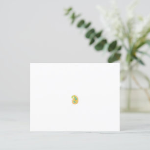Kunst, Kreis, Ereignis, Florales Design, Schrift,  Postkarte