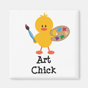 Kunst-Küken-Magnet Magnet