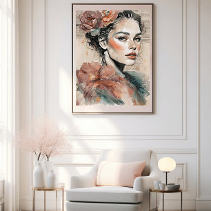 "Kunst, Kultur und Kultur Leinwanddruck