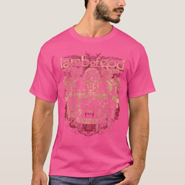 Kunst Lamm Gottes Mädchen T-Shirt (Vorderseite)