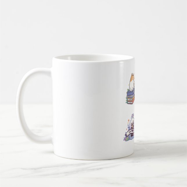 Kunst liefert Magie Kaffeetasse (Links)