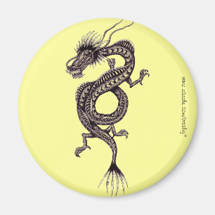 Kunst-Magnetentwurf des chinesischen Drachen Magnet